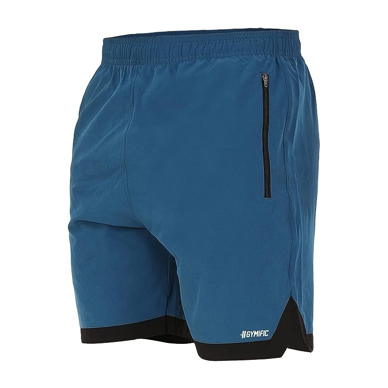 GYMIFIC Sports Training Running Dry Fit Solid Shorts for Men