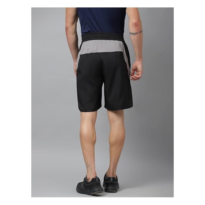 Men’s Regular Fit Polyester Shorts - Quick Dry for Basketball, Badminton, Gym. Running, Sports
